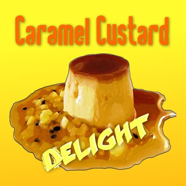 Caramel Custard Delight (100ml Bottle of eliquid ejuice) Motivape