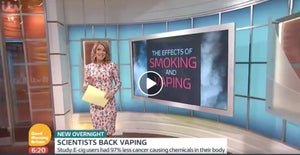 Good Morning Britain - Scientists Officialy Support Vaping as Alternative to Smoking
