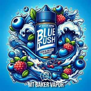 Mt Baker Vapor - Blue Rush (100ml eliquid)