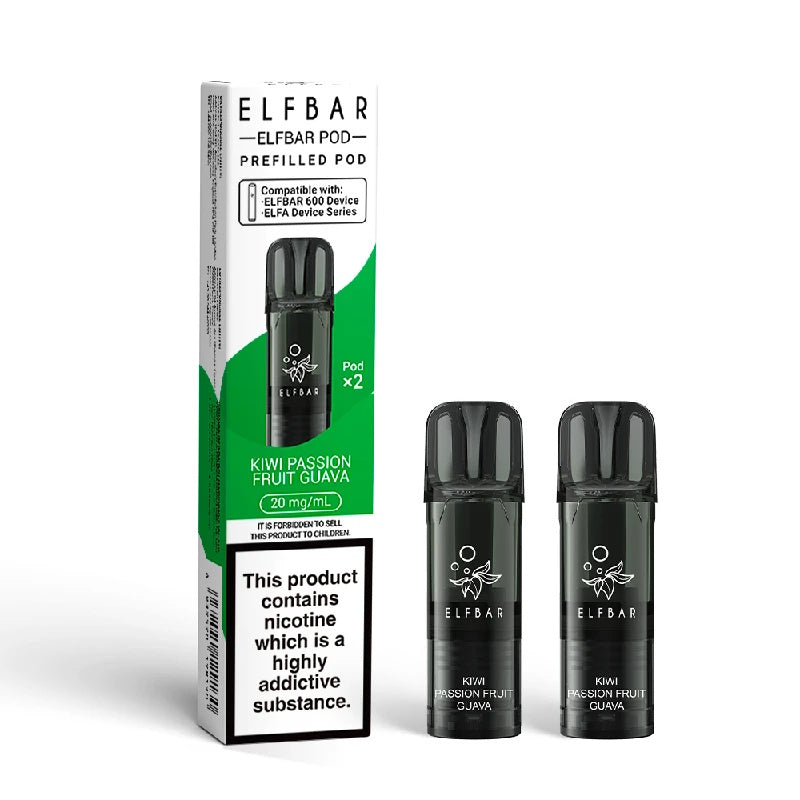 Elf Bar 600 Prefilled Vape Pods