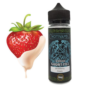 Strawberries and Cream - Shortfill (100ml eliquid)