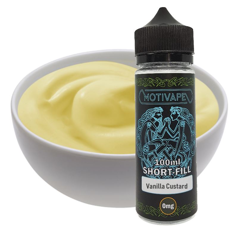 Vanilla Custard - Shortfill (100ml eliquid)