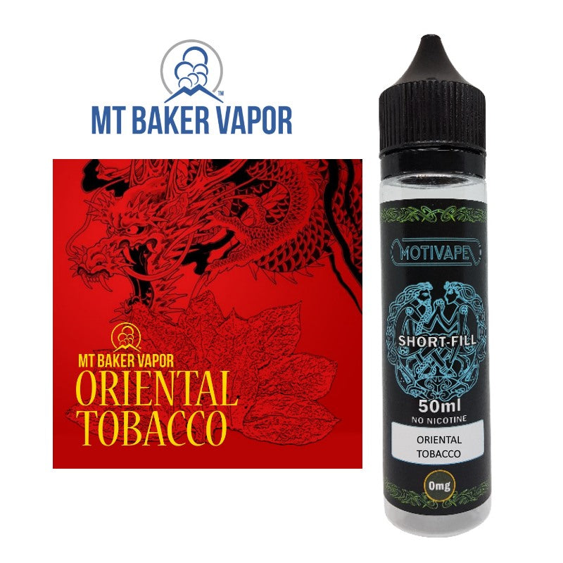 Oriental Tobacco - Shortfill (50ml eliquid)