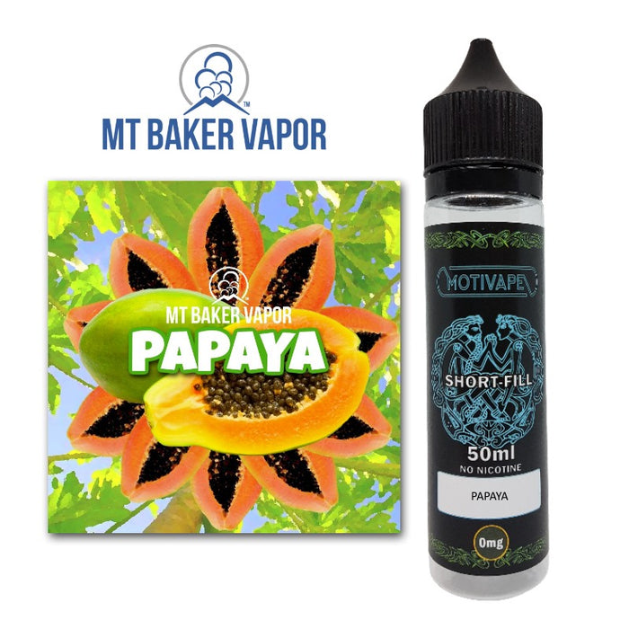 Papaya - Shortfill (50ml eliquid)