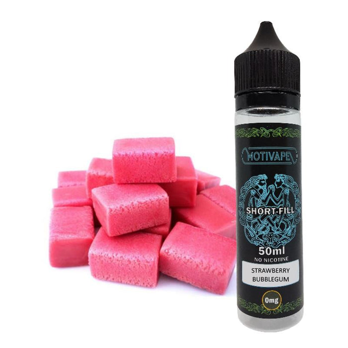 Strawberry Bubblegum - Shortfill (50ml eliquid)