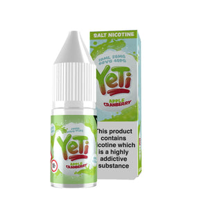 Yeti Nic Salt 20mg - Apple Cranberry (10ml)