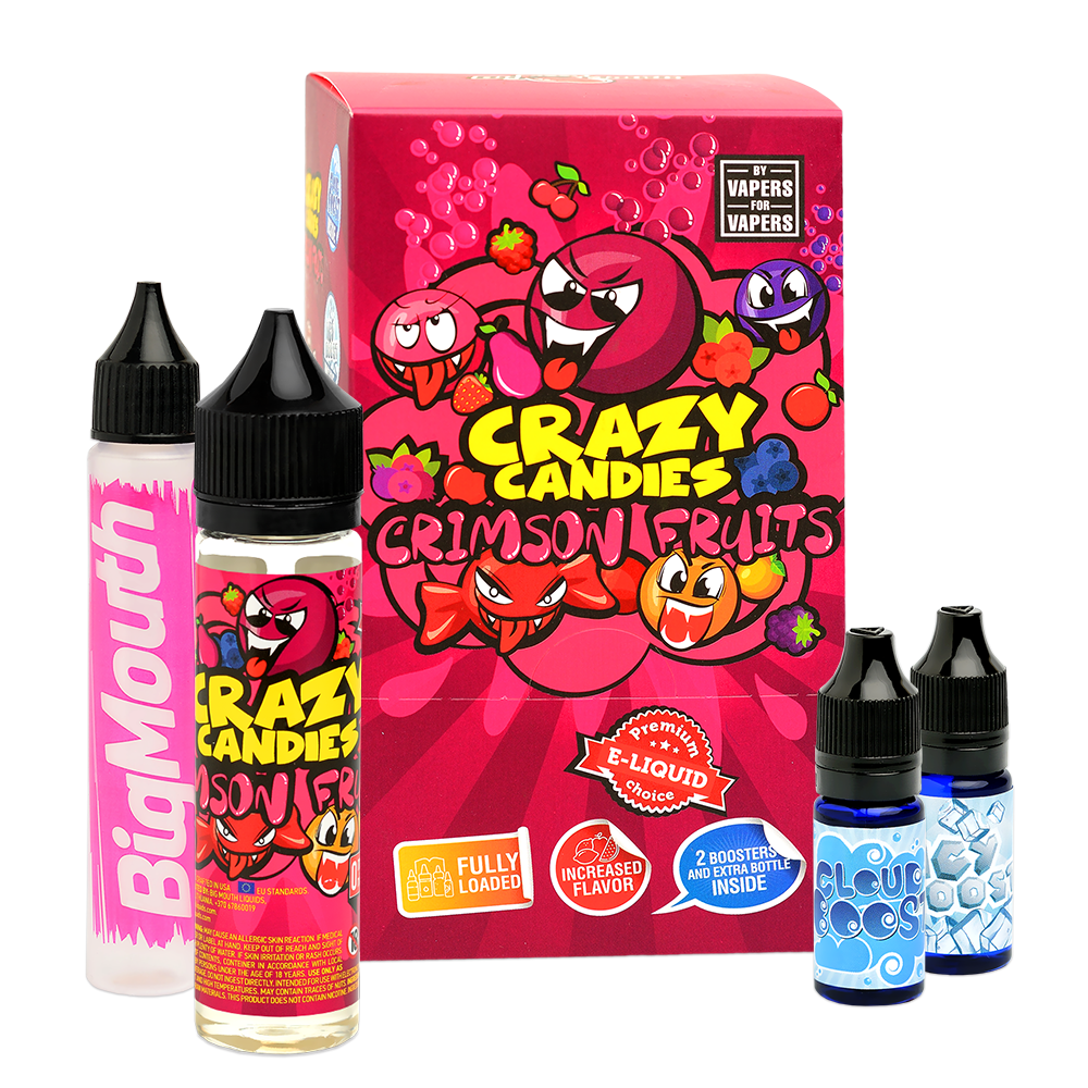 Crazy Candies by Big Mouth 0mg 60ml Shortfill (70VG/30PG)