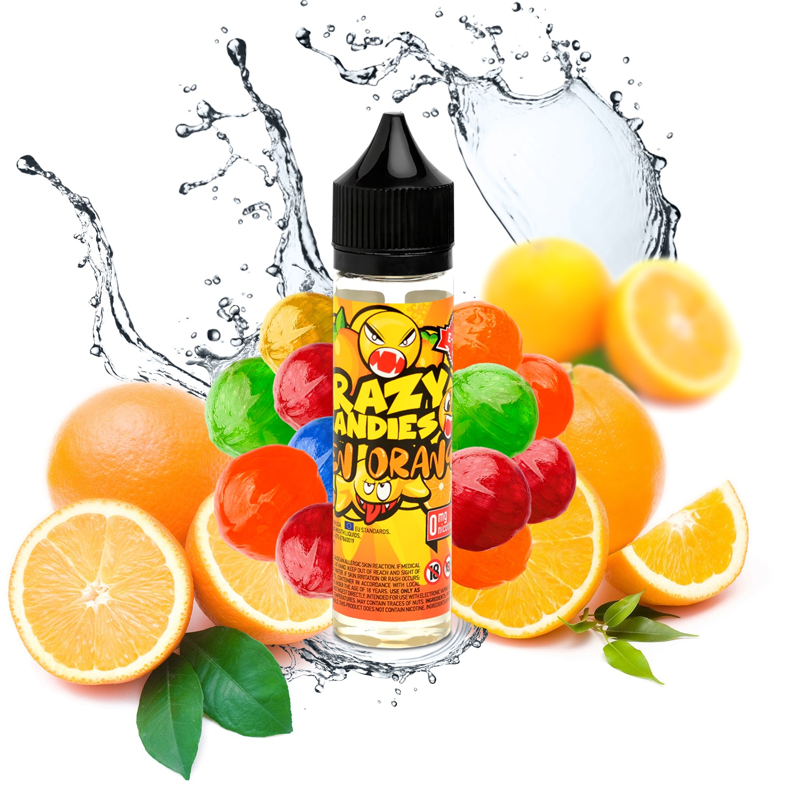 Crazy Candies by Big Mouth 0mg 60ml Shortfill (70VG/30PG)