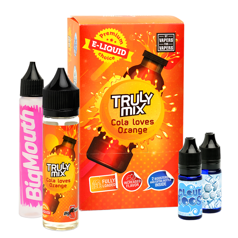 Cola Loves Orange by Big Mouth 0mg 60ml Shortfill (70VG-30PG)