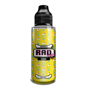RAD Juice Shakes - Banana (100ml Shortfill)
