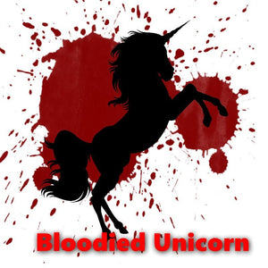Bloodied Unicorn - 100ml bottle of e liquid made in the UK