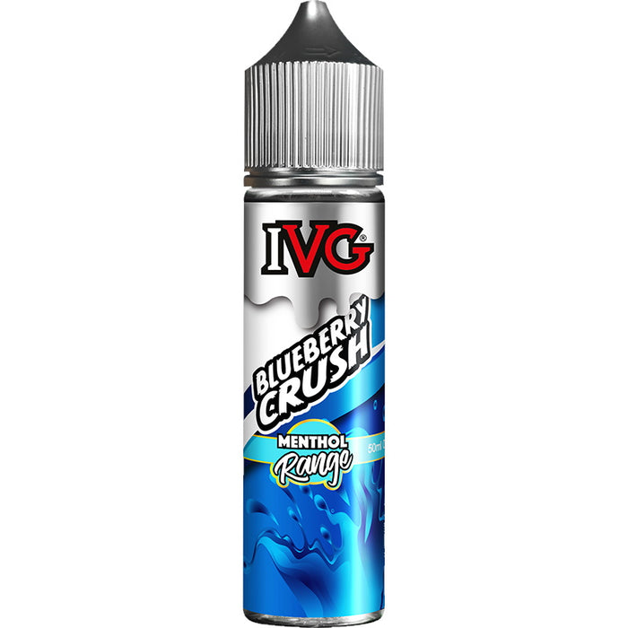 IVG Menthol Range - Blueberry Crush (50ml Shortfill)