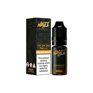 Nasty Juice Salts Tobacco Series - Bronze Blend (10ml)