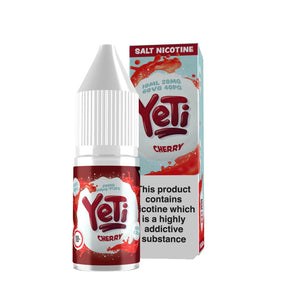 Yeti Nic Salt 20mg - Cherry (10ml)