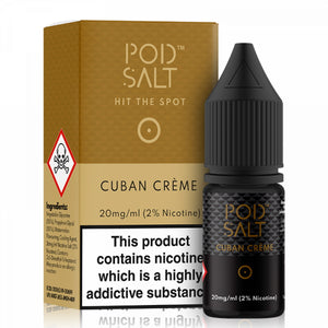 Pod Salt - Cuban Creme (10ml)