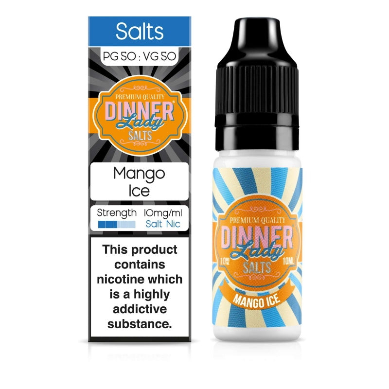Dinner Lady Ice Range - Mango Ice (10ml Nic Salts)