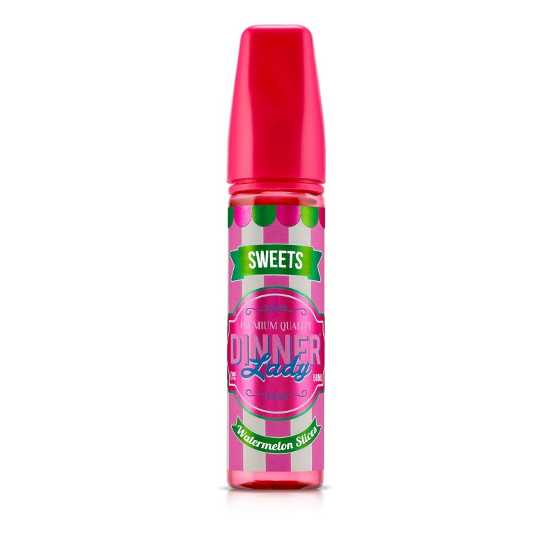 Dinner Lady Sweets Range - Watermelon Slices (50ml Shortfill)