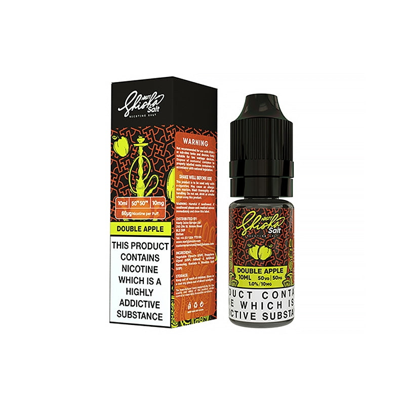 Nasty Juice Salts Shisha Series - Double Apple (10ml)