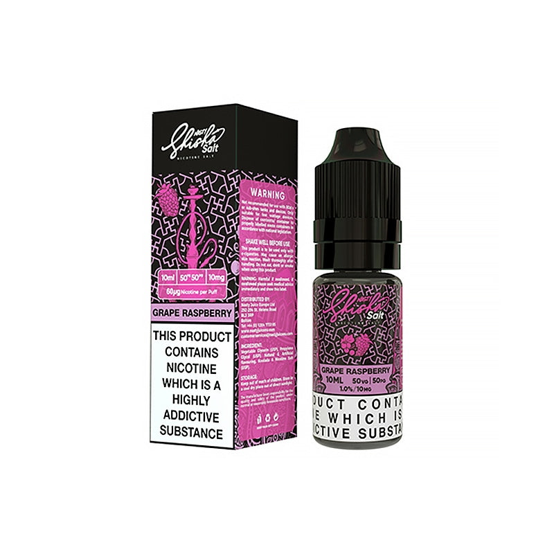 Nasty Juice Salts Shisha Series - Grape Raspberry (10ml)