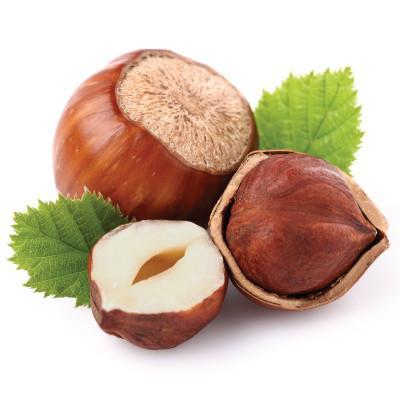  A bottle of Hazelnut flavoured eliquid made in the UK