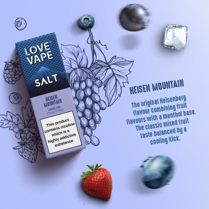 Love Vape Nic Salt - Heisen Mountain (10ml)