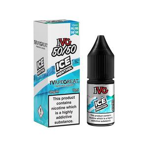 IVG 50:50 Range - Ice Menthol (10ml)