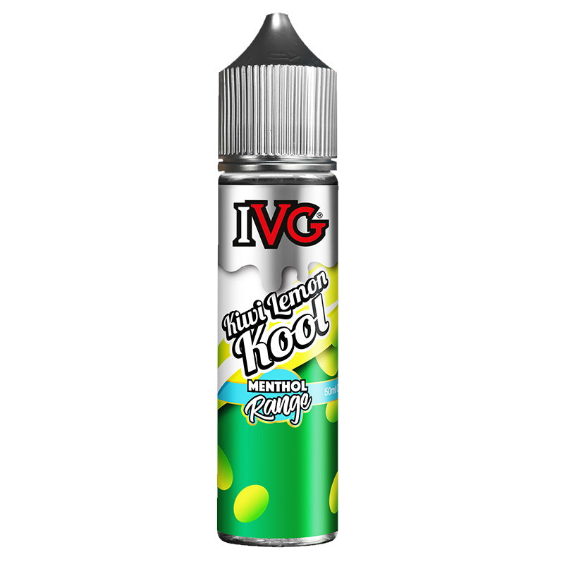 IVG Menthol Range - Kiwi Lemon Kool (50ml Shortfill)