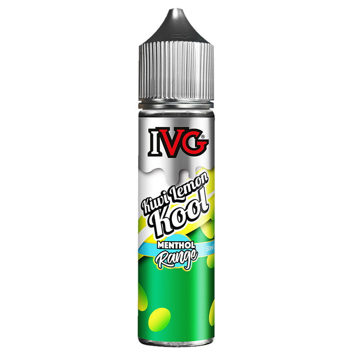 IVG Menthol Range - Kiwi Lemon Kool (50ml Shortfill)