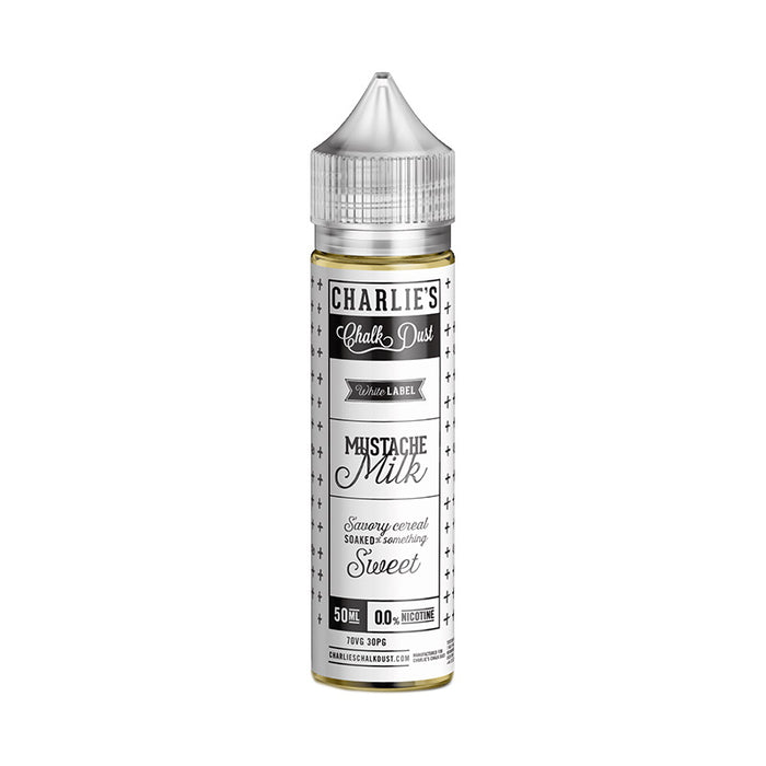 Charlies Chalk Dust - Mustache Milk (50ml eliquid)