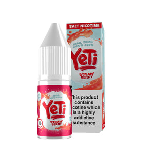 Yeti Nic Salt 20mg - Strawberry (10ml)
