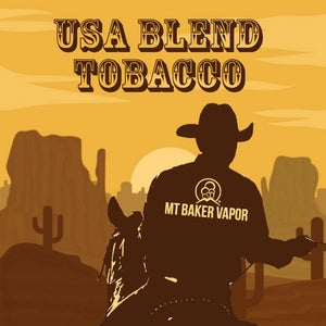 Mt Baker Vapor - USA Blend Tobacco (100ml eliquid)