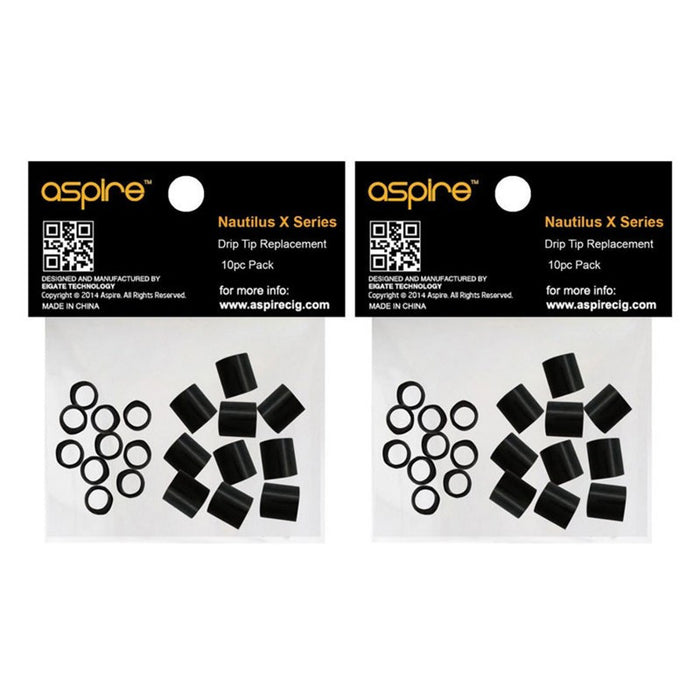 Aspire Nautilus-X Replacement Drip Tips (10-pack)