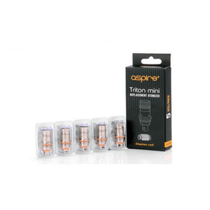 Aspire Triton Mini Clapton Coils 1.8ohm (5-Pack)