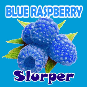 Blue Raspberry Slurper - 100ml bottle of e liquid made in the UK