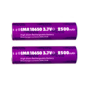 Efest 18650 Battery 2500mAh (35A, Flat Top)