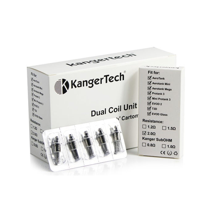 Kanger Dual Coils (5 Pack)